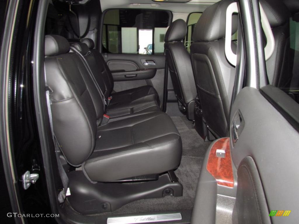 Ebony Interior 2010 Cadillac Escalade EXT Premium AWD Photo #52791744