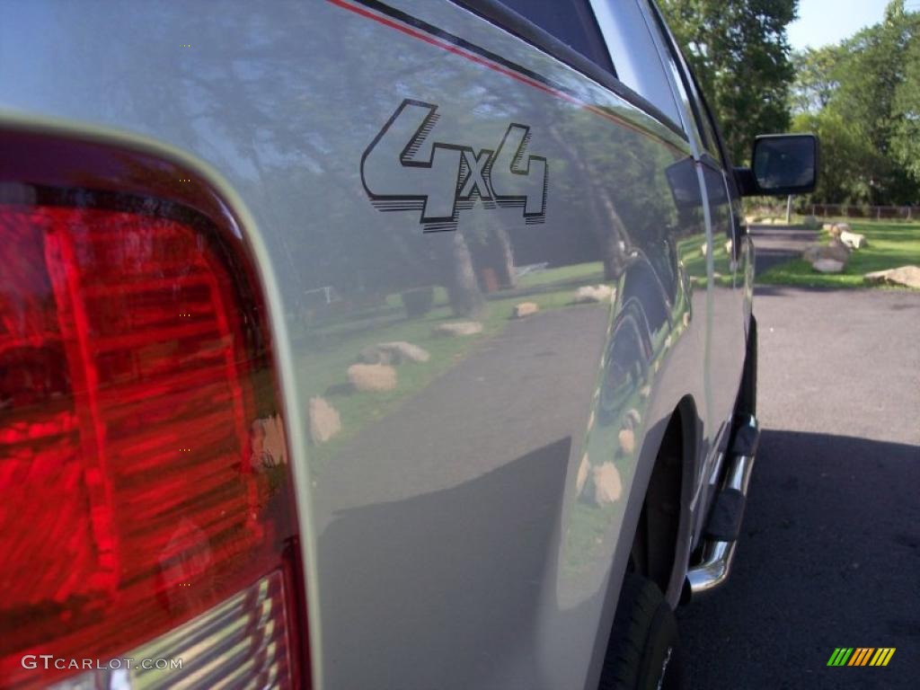 2005 F150 XLT SuperCab 4x4 - Silver Metallic / Medium Flint Grey photo #17