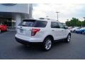 2012 White Platinum Tri-Coat Ford Explorer Limited  photo #3