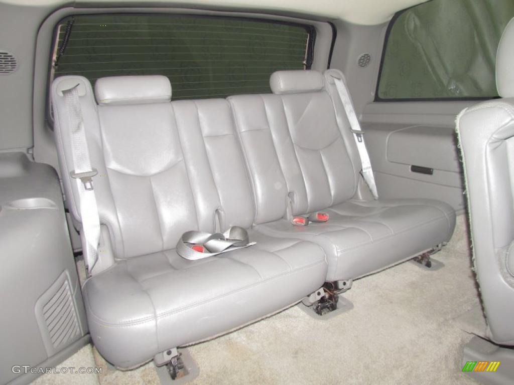 Pewter/Dark Pewter Interior 2003 GMC Yukon SLT Photo #52793192