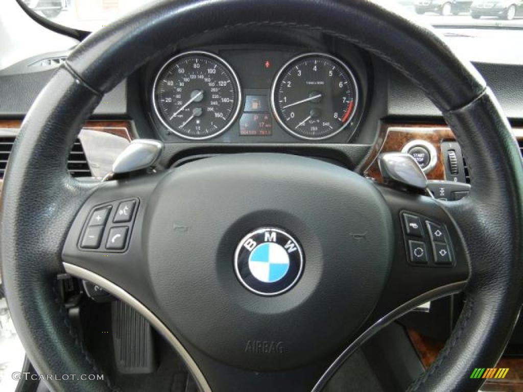 2008 3 Series 335i Coupe - Alpine White / Saddle Brown/Black photo #6