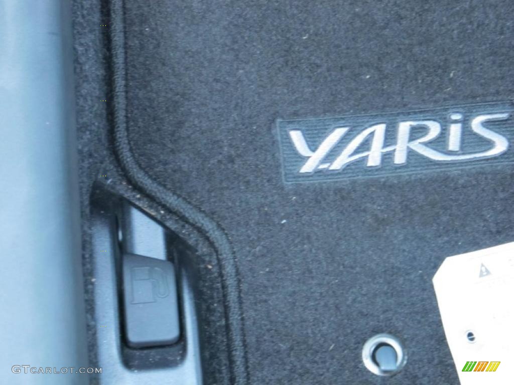 2011 Yaris 3 Door Liftback - Bayou Blue Pearl / Dark Charcoal photo #10
