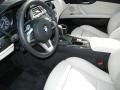 Ivory White Nappa Leather 2009 BMW Z4 sDrive30i Roadster Interior Color
