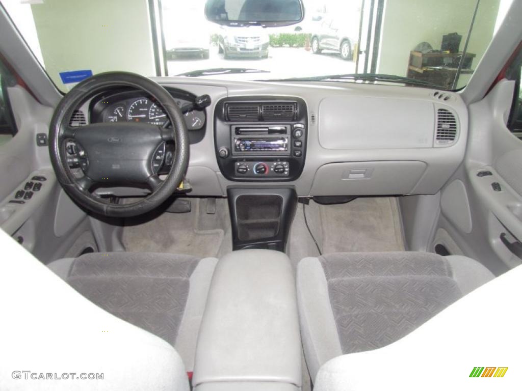 1998 Ford Explorer XLT Medium Graphite Dashboard Photo #52795420