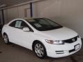 Taffeta White - Civic LX Coupe Photo No. 1