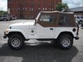 2000 Stone White Jeep Wrangler Sahara 4x4  photo #5