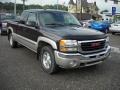 2004 Carbon Metallic GMC Sierra 1500 SLE Extended Cab  photo #20