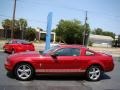 2008 Dark Candy Apple Red Ford Mustang V6 Premium Coupe  photo #5