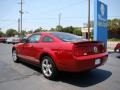 2008 Dark Candy Apple Red Ford Mustang V6 Premium Coupe  photo #6