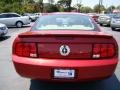 2008 Dark Candy Apple Red Ford Mustang V6 Premium Coupe  photo #7