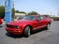 2008 Dark Candy Apple Red Ford Mustang V6 Premium Coupe  photo #28