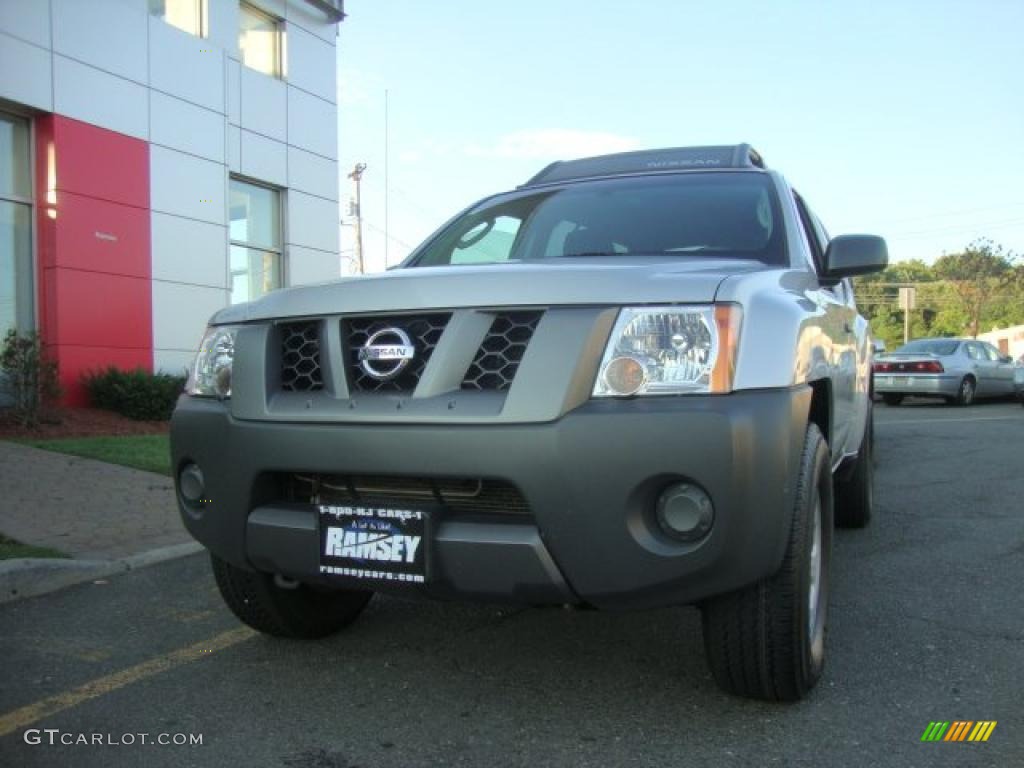 2008 Xterra X 4x4 - Silver Lightning / Steel/Graphite photo #1