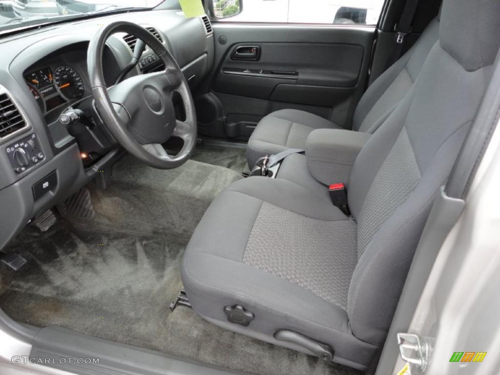 Medium Pewter Interior 2006 Chevrolet Colorado Z71 Regular Cab 4x4 Photo #52799892