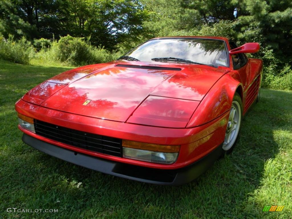 1985 Testarossa  - Rosso Corsa (Racing Red) / Tan photo #2