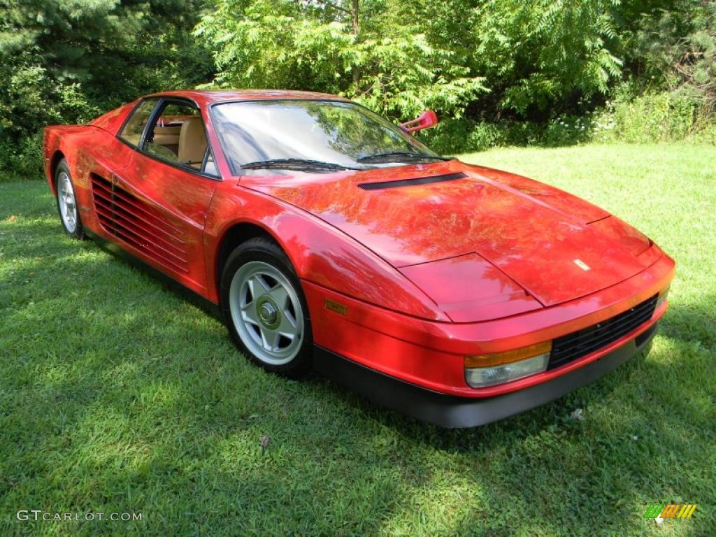 1985 Ferrari Testarossa Standard Testarossa Model Exterior Photos