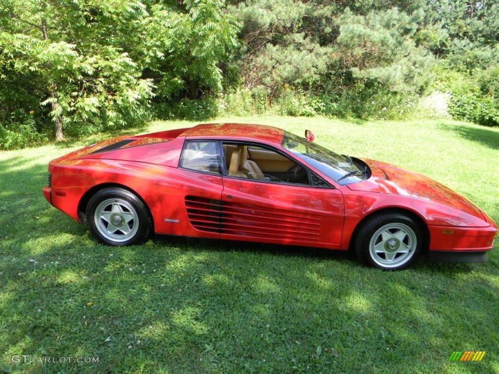 1985 Testarossa  - Rosso Corsa (Racing Red) / Tan photo #12