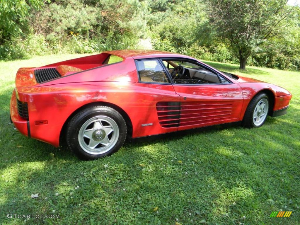 1985 Testarossa  - Rosso Corsa (Racing Red) / Tan photo #13