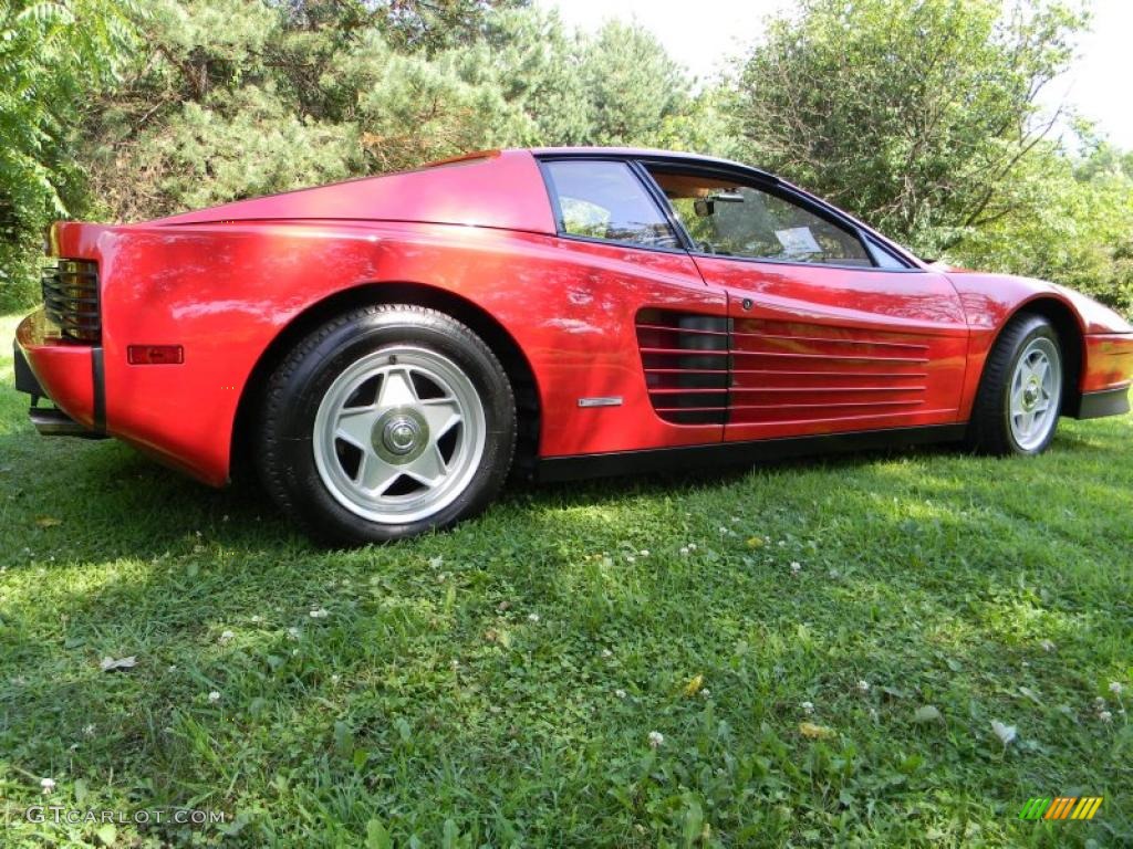 1985 Testarossa  - Rosso Corsa (Racing Red) / Tan photo #14