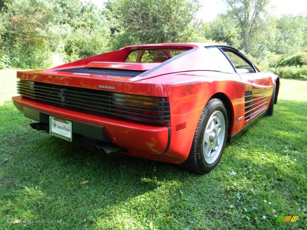 1985 Testarossa  - Rosso Corsa (Racing Red) / Tan photo #17