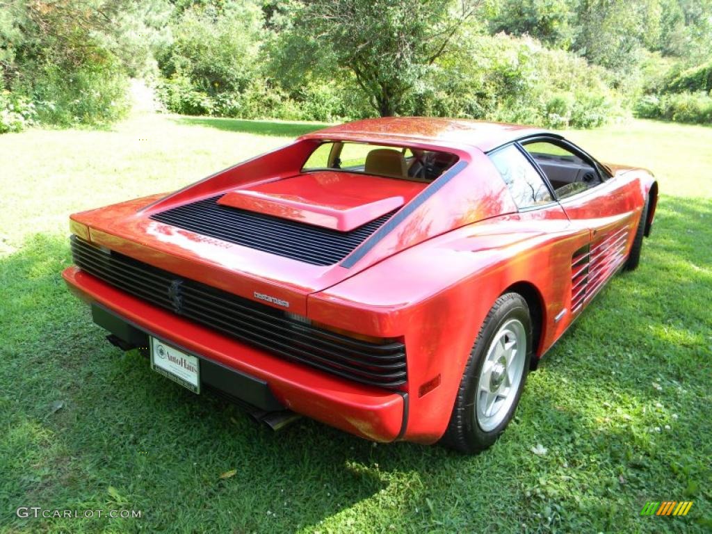 1985 Testarossa  - Rosso Corsa (Racing Red) / Tan photo #18