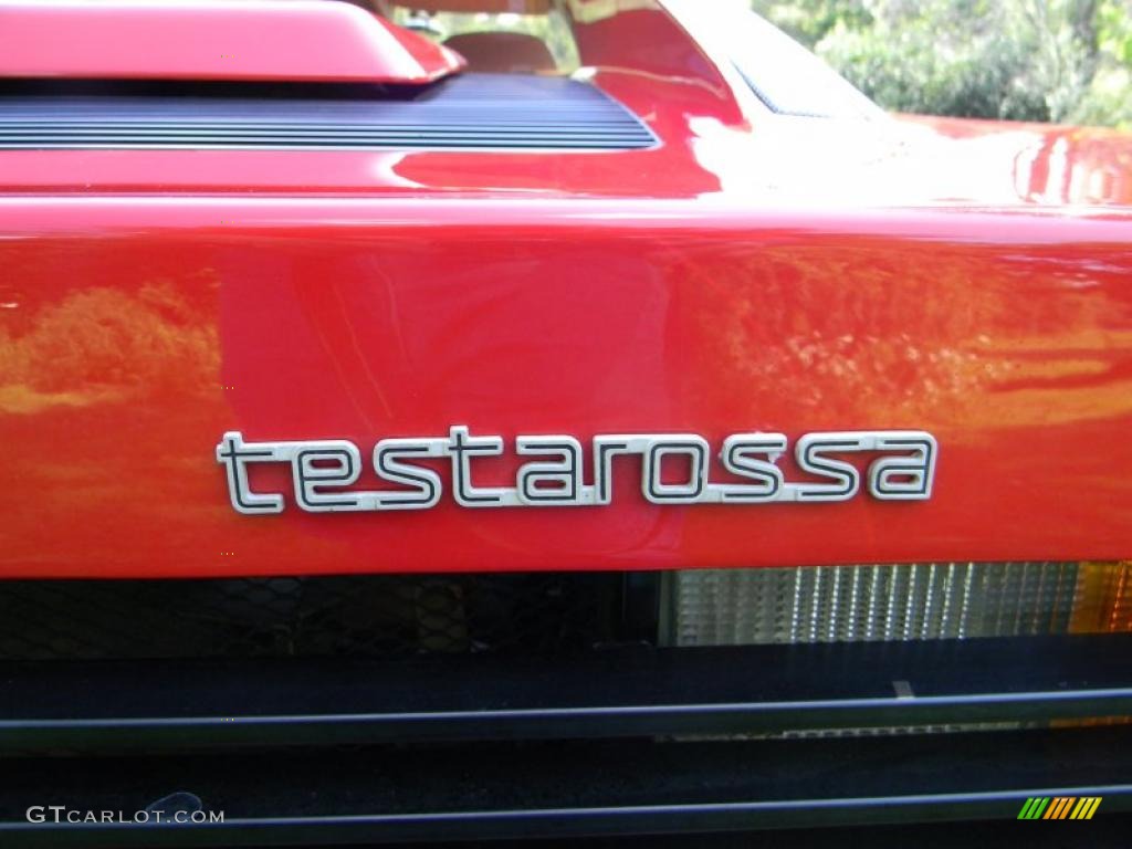 1985 Ferrari Testarossa Standard Testarossa Model Marks and Logos Photo #52800704