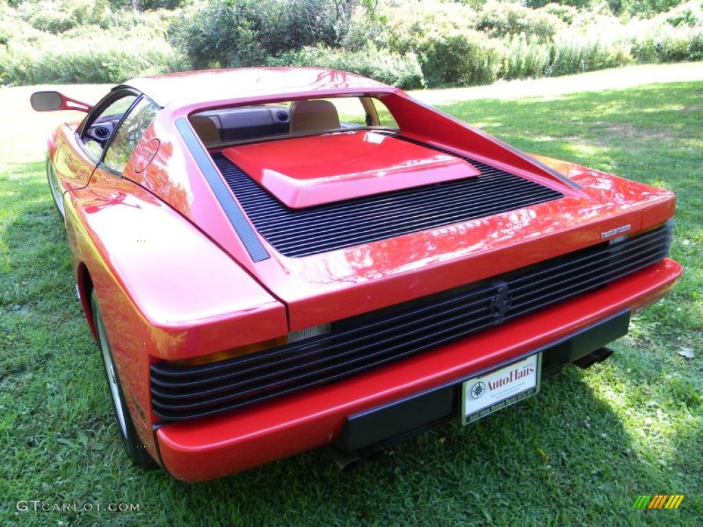 1985 Testarossa  - Rosso Corsa (Racing Red) / Tan photo #26