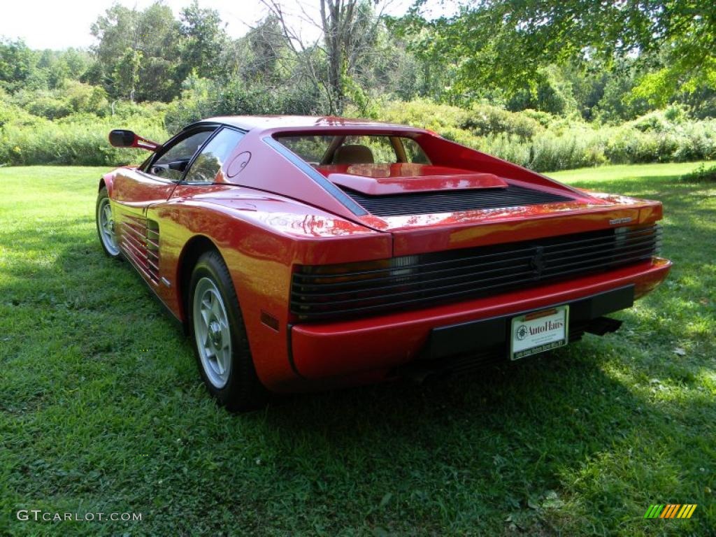 1985 Testarossa  - Rosso Corsa (Racing Red) / Tan photo #27