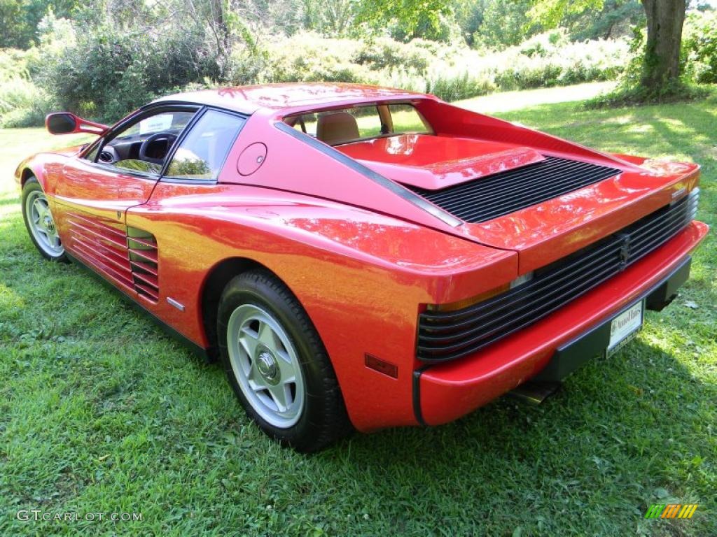 1985 Testarossa  - Rosso Corsa (Racing Red) / Tan photo #28