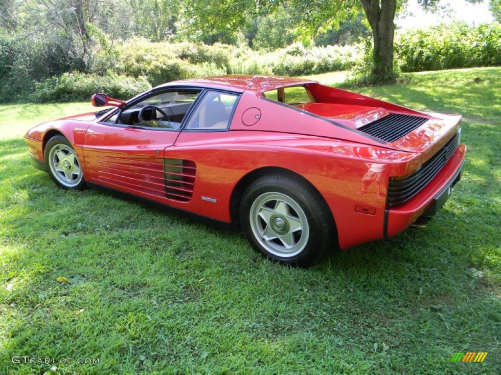 1985 Testarossa  - Rosso Corsa (Racing Red) / Tan photo #29