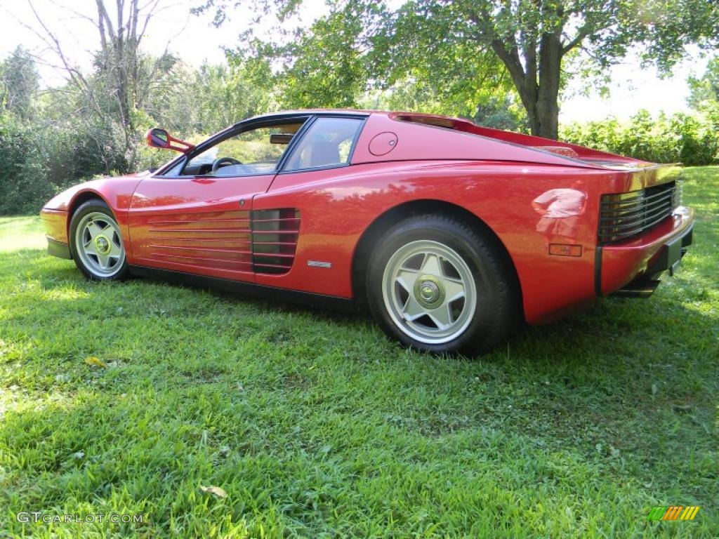 1985 Testarossa  - Rosso Corsa (Racing Red) / Tan photo #30