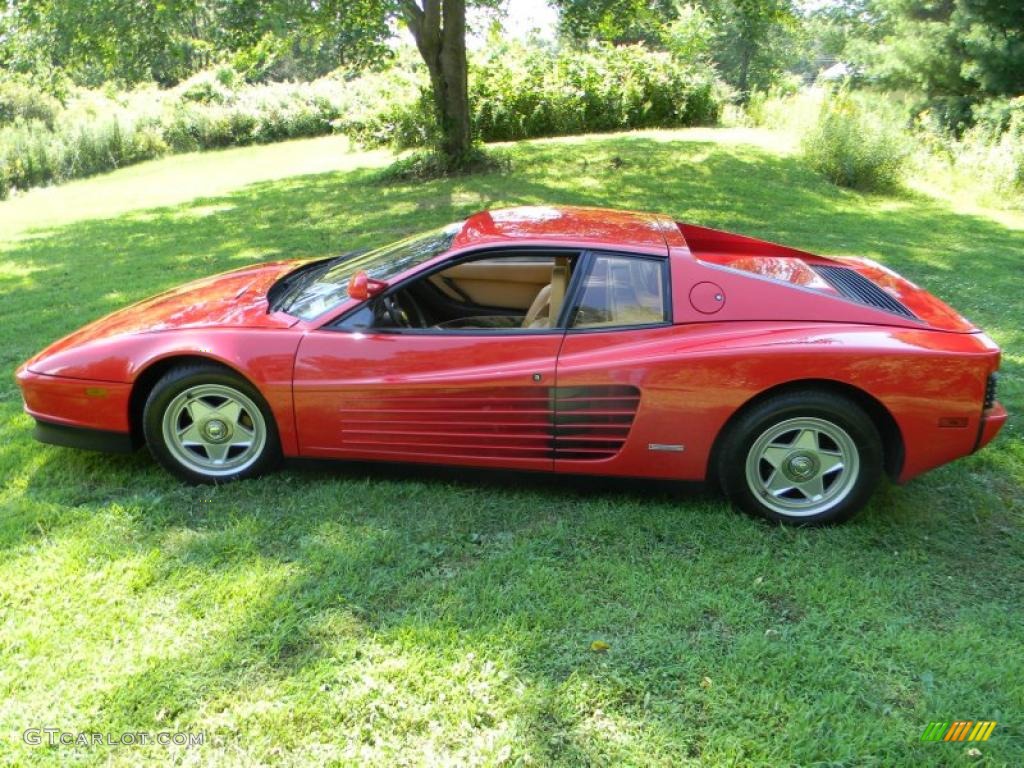 1985 Testarossa  - Rosso Corsa (Racing Red) / Tan photo #31