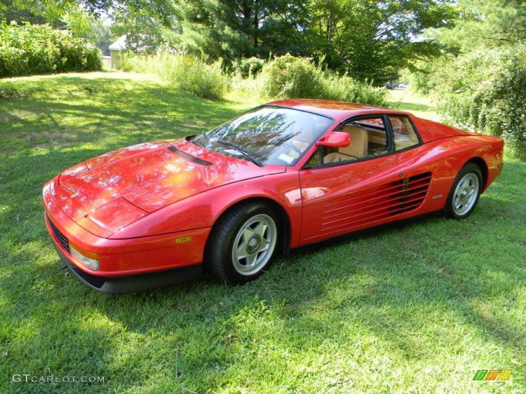 1985 Testarossa  - Rosso Corsa (Racing Red) / Tan photo #33