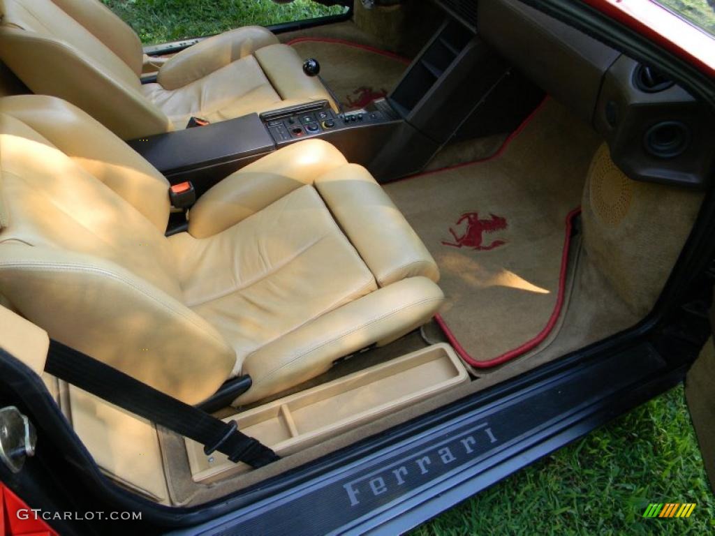 1985 Ferrari Testarossa Standard Testarossa Model Interior Color Photos
