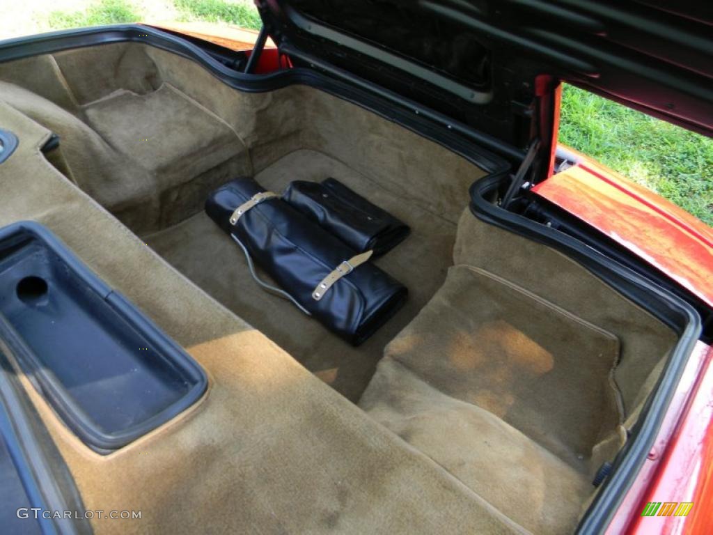 1985 Ferrari Testarossa Standard Testarossa Model Trunk Photo #52801204