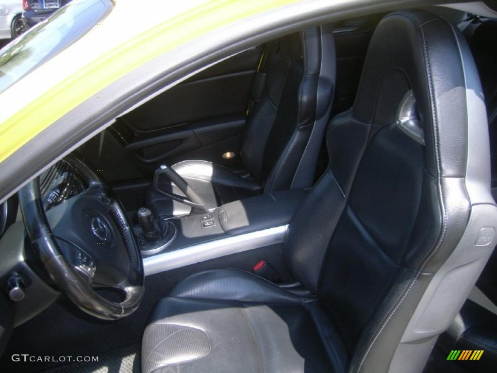 Black Interior 2004 Mazda RX-8 Grand Touring Photo #52802004