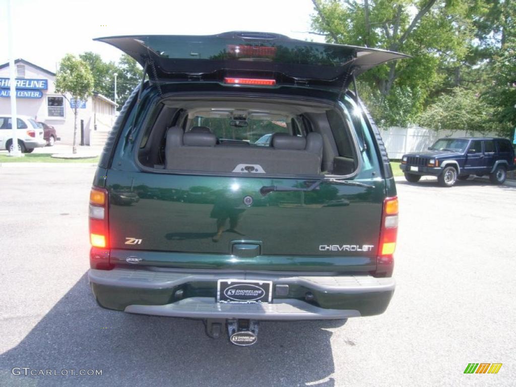 2003 Suburban 1500 Z71 4x4 - Dark Green Metallic / Gray/Dark Charcoal photo #12