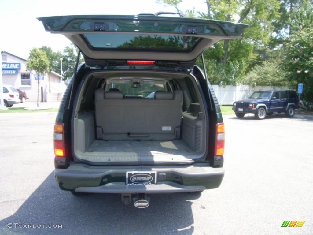2003 Suburban 1500 Z71 4x4 - Dark Green Metallic / Gray/Dark Charcoal photo #13