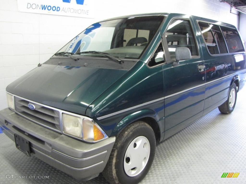 1994 Aerostar XL - Deep Jewel Green Pearl Metallic / Grey photo #2