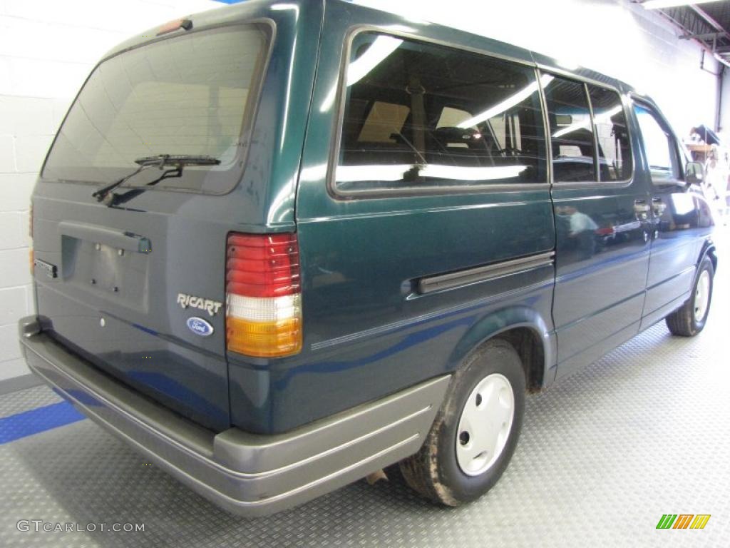 1994 Aerostar XL - Deep Jewel Green Pearl Metallic / Grey photo #4