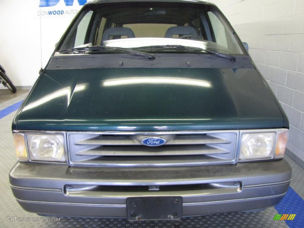 1994 Aerostar XL - Deep Jewel Green Pearl Metallic / Grey photo #7