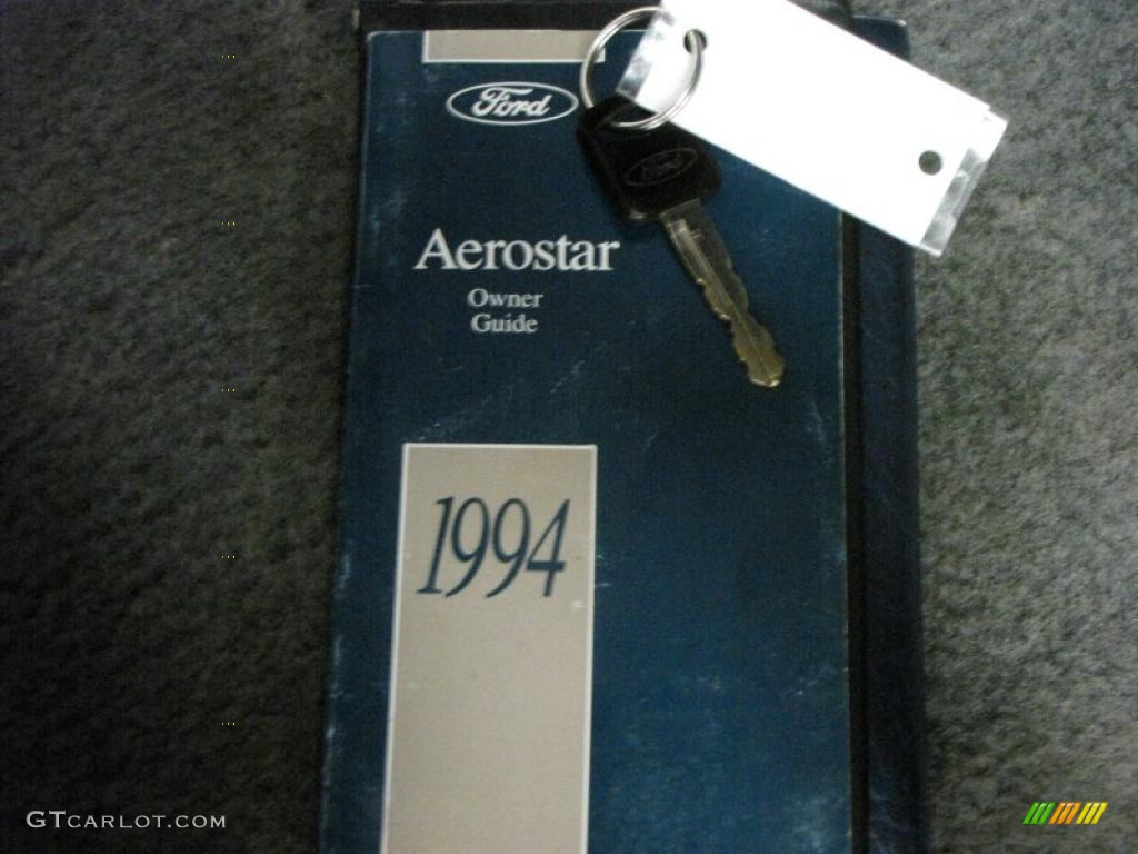 1994 Aerostar XL - Deep Jewel Green Pearl Metallic / Grey photo #22