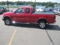 2002 Bright Red Ford F150 XLT SuperCab 4x4  photo #8