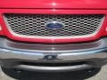 2002 Bright Red Ford F150 XLT SuperCab 4x4  photo #13