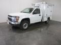 Summit White 2007 Chevrolet Colorado Work Truck Regular Cab Chassis Exterior