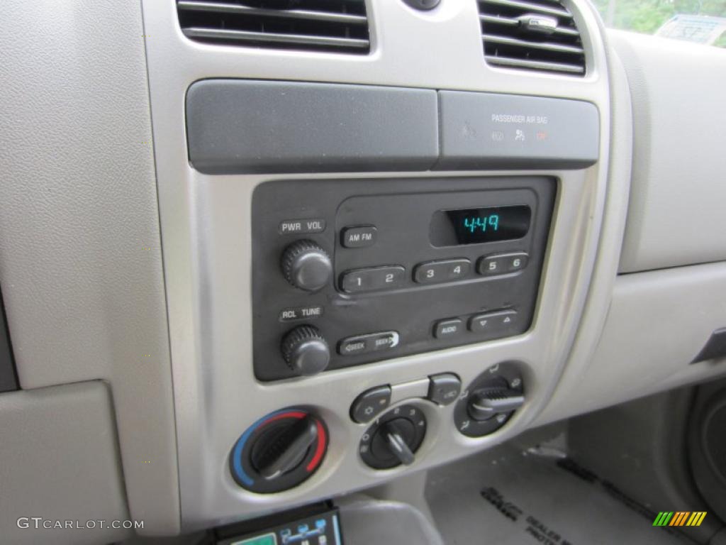 2007 Chevrolet Colorado Work Truck Regular Cab Chassis Audio System Photos