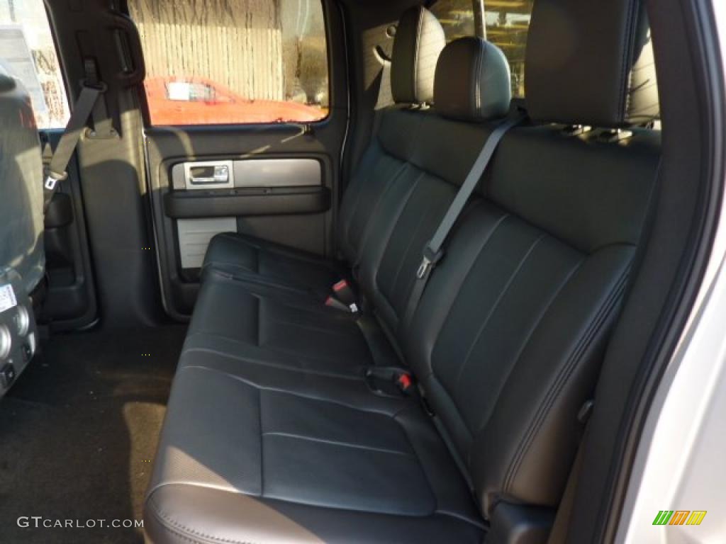 Raptor Black Interior 2011 Ford F150 SVT Raptor SuperCrew 4x4 Photo #52808072