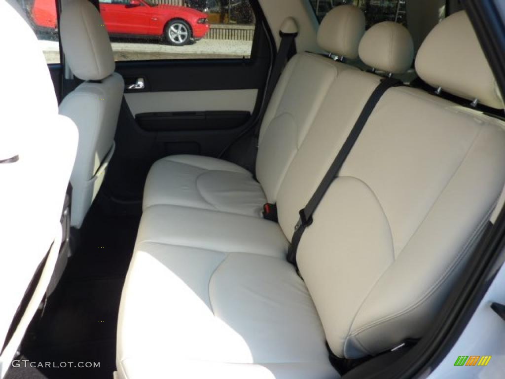 Cashmere Leather/Charcoal Black Interior 2009 Mercury Mariner VOGA Package 4WD Photo #52808472