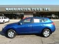 2010 Indigo Blue Nissan Rogue S AWD  photo #1