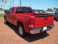 2009 Fire Red GMC Sierra 1500 SLE Extended Cab  photo #2