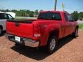 2009 Fire Red GMC Sierra 1500 SLE Extended Cab  photo #4